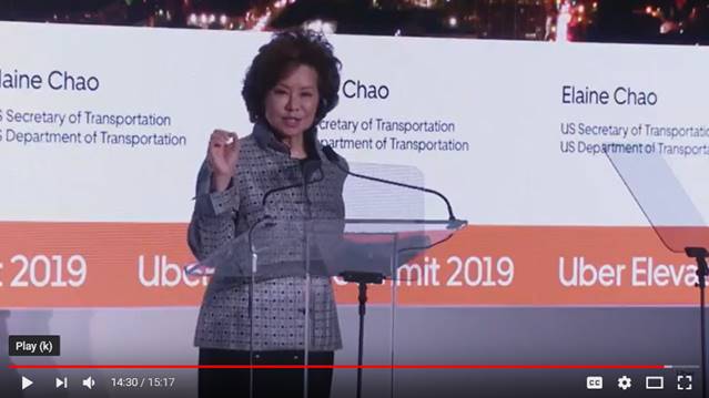 U.S. Transportation Secretary Elaine L. Chao 