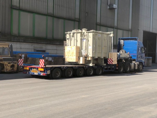 A recent LO/LO shipment of transformers handled by Thruex from Genoa in Italy to Sohar in Oman.