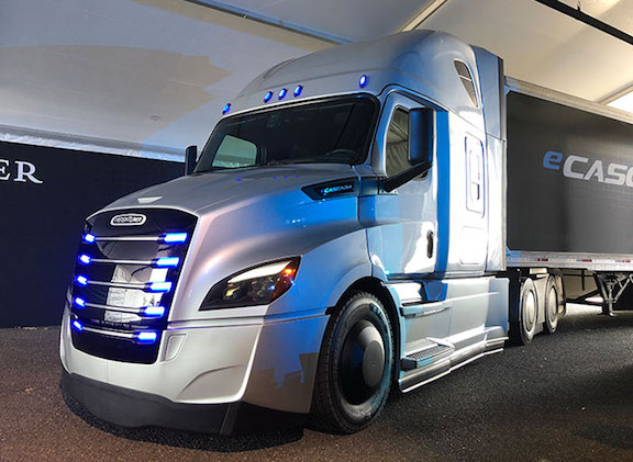 The updated Freightliner Cascadia