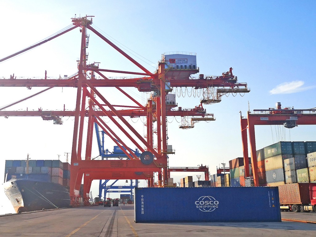 Adriatic Gate Container Terminal, ICTSI’s subsidiary at the Port of Rijeka, Croatia 