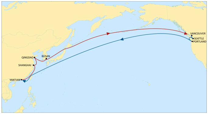 MSC: Rotation change on Far East to Pacific Northwest and USA services ...