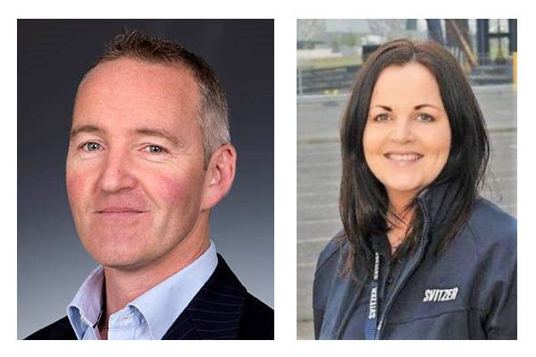 Left: Scott Baker, Svitzer's Head of Marine Standards and Chairman of the British Tugowners Association; Right: Ita Dickinson, Svitzer's Cluster Managing Director of UK North and BTA Executive Committee member