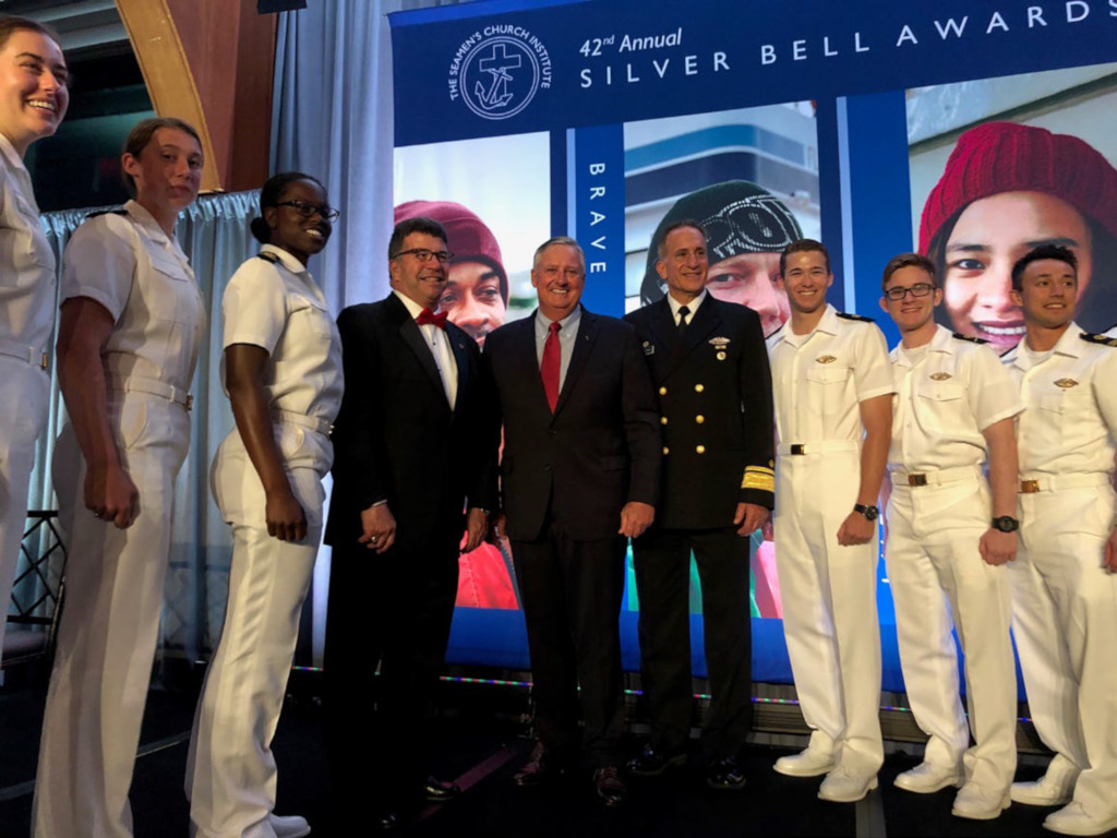 RADM Phil Greene, Jr. (center)