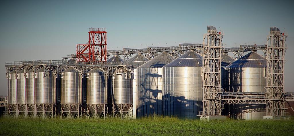 Russian grain silo